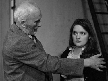 Nick Cheales as Luka and Kirsty Eila McIntyre as Natasha in 'The Lower Depths' | Image: Gary Daniell Photography