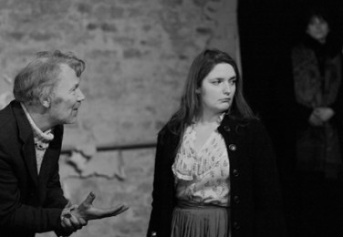 (from left) Ian Sexon as Pepel, Kirsty Eila McIntyre as Natasha and Kirsten Maguire as Vassilisa in 'The Lower Depths' | Image: Gary Daniell Photography